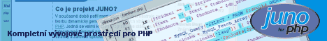 JUNO - vývojové prostředí pro PHP